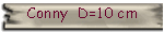 Button Conny D=10 cm